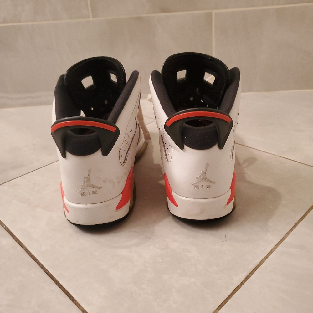 Jordan 6 Retro Infared White - Picture 4 of 6